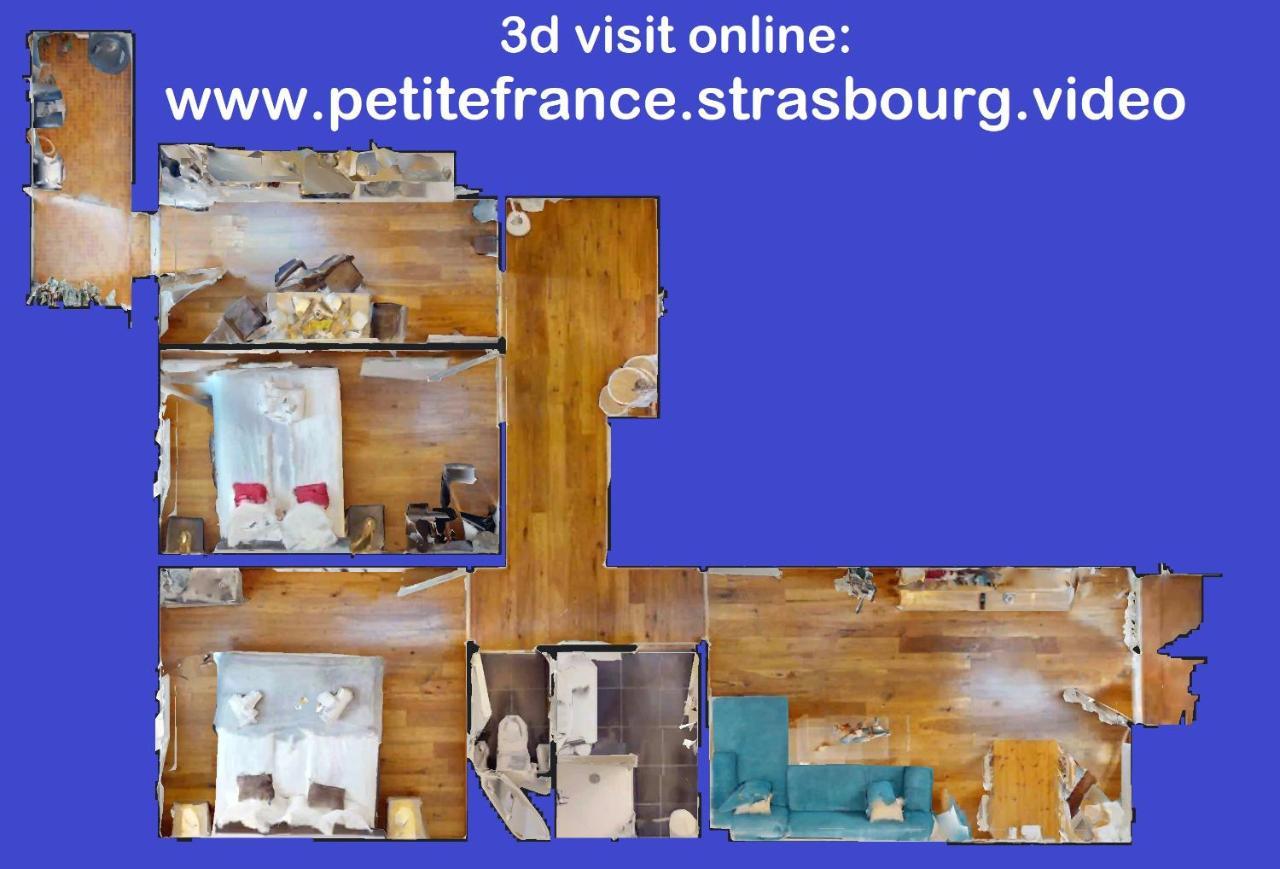 Petite France With 1 Free Parking Apartment สตราสบูร์ก ภายนอก รูปภาพ